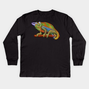 Jackon's Chameleon Kids Long Sleeve T-Shirt